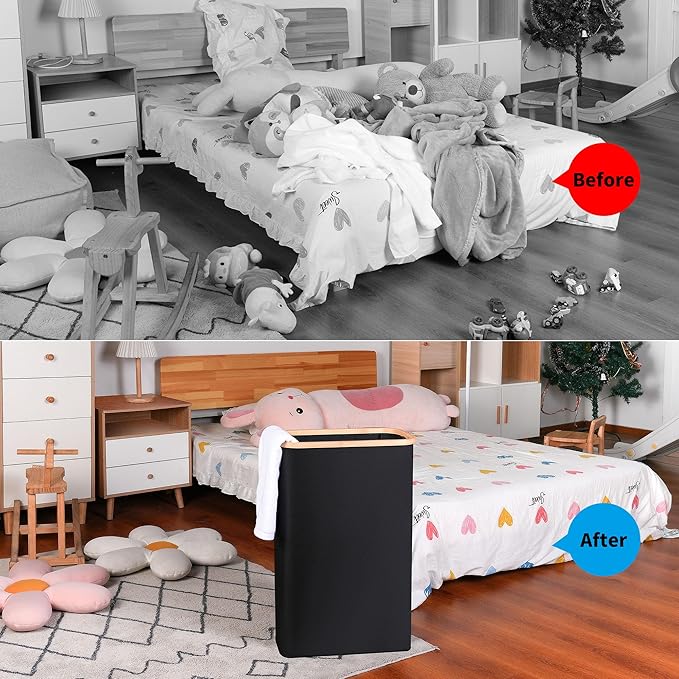 75L Slim Laundry Hamper, Narrow Laundry Basket