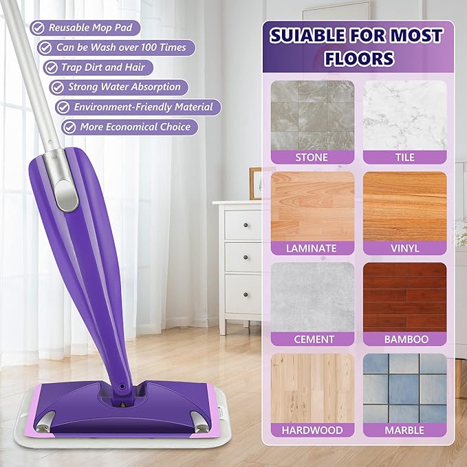 Reusable Mop Pads Compatible