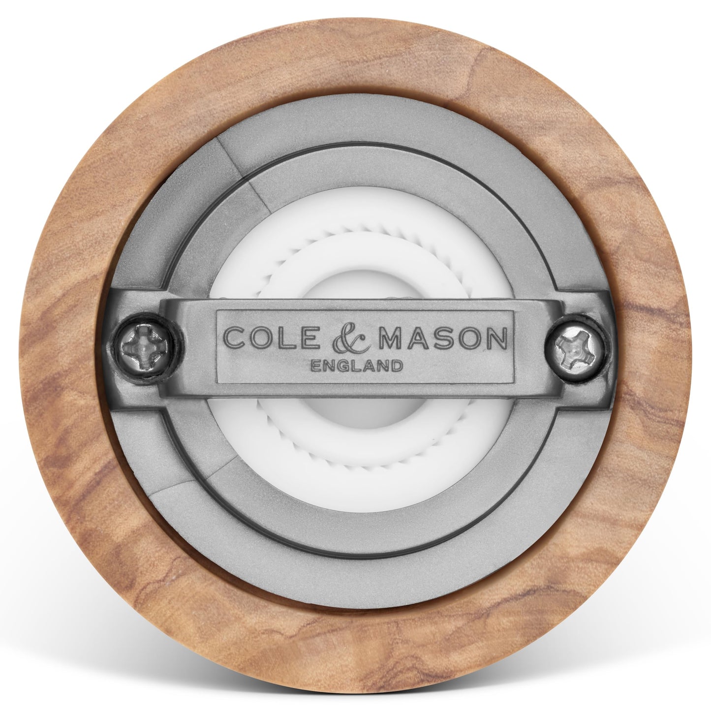 Cole & Mason Bromley Pepper Mill, 6" - Pepper Grinder with Ultra-Sharp Grinding Mechanism - Flavor-Enhancing Pepper Shaker - Refillable Mill with Adjustable Grinding - Olive Wood, Pepper Mill