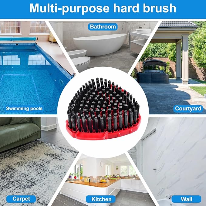 2 Pack Upgrade Scrub Brush Replace Heads Compatible