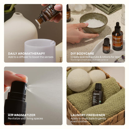 Cliganic Organic Aromatherapy Set (8 Pack)