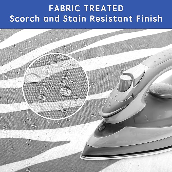 BNDX Heat Resistant Ironing Board Cover 15x54 Inch