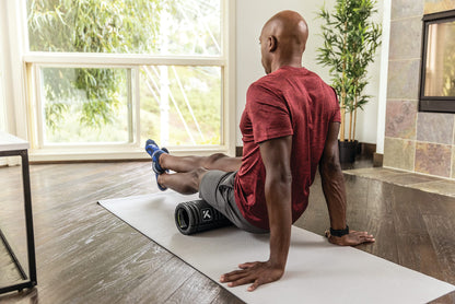 TRIGGERPOINT Performance Therapy Grid Foam Roller for Exercise, Deep Tissue Massage and Muscle Recovery, Original (13-Inch), Midnight