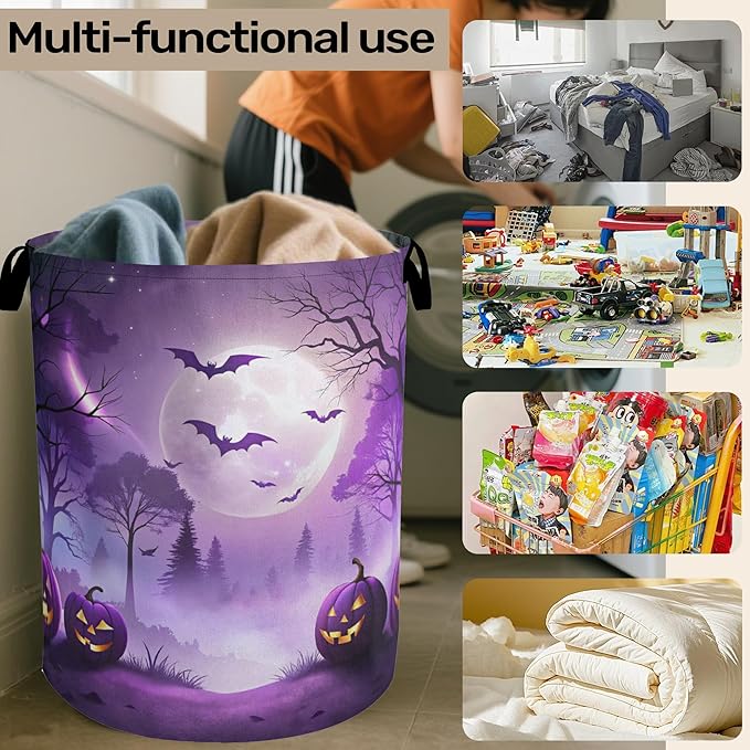 Pumpkin Party Foldable Laundry Hamper