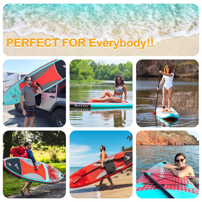 Freein SUP Inflatable Stand Up Paddle Board with Kayak Seat,Paddle Boards for Adults, Accessories sup Pump Adaptor,sup Kayak Paddle(Blue, 11')