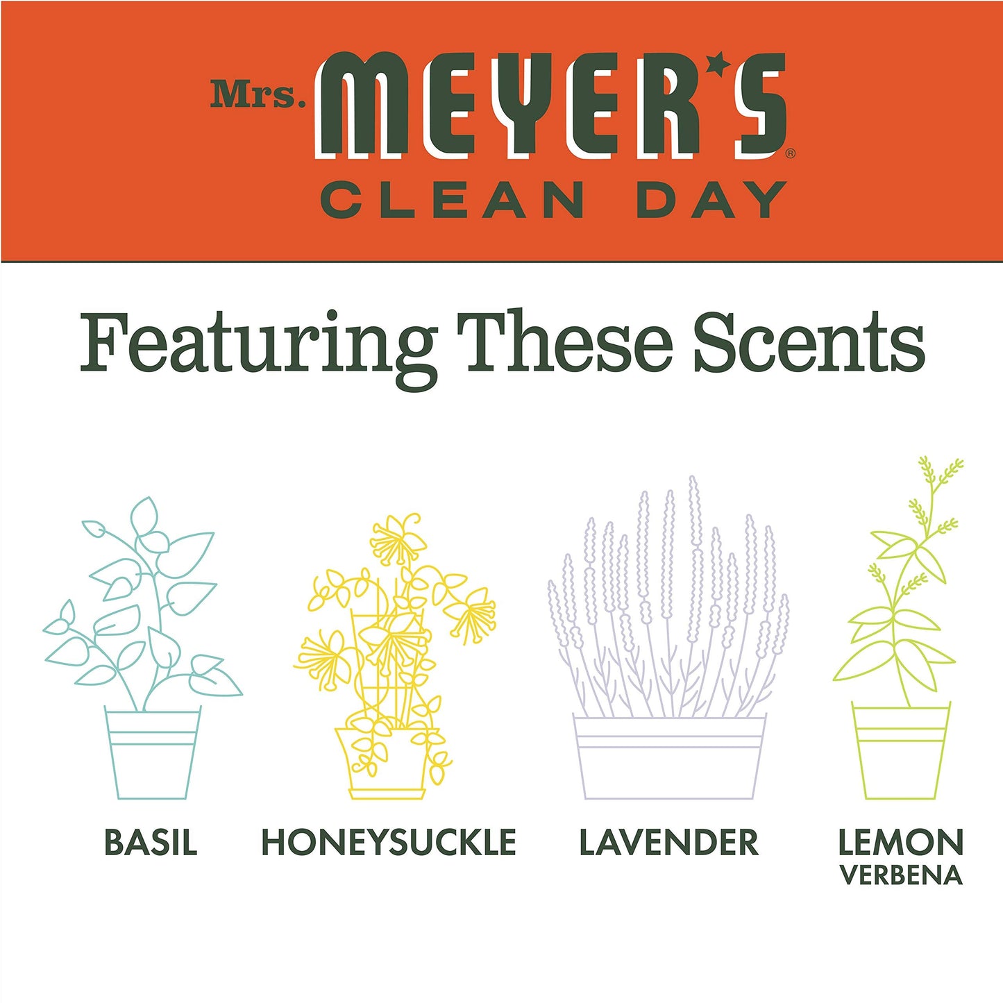 MRS. MEYER'S CLEAN DAY Soy Aromatherapy Candle, 25 Hour Burn Time, Made with Soy Wax and Essential Oils, Pumpkin, 4.9 oz