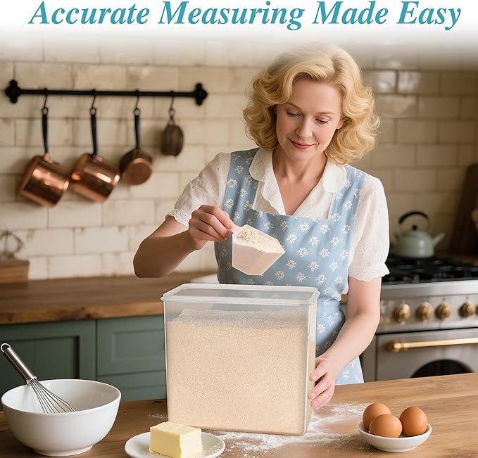 Vtopmart 8.5L 2 Pack Extra Large Flour Sugar Storage Containers