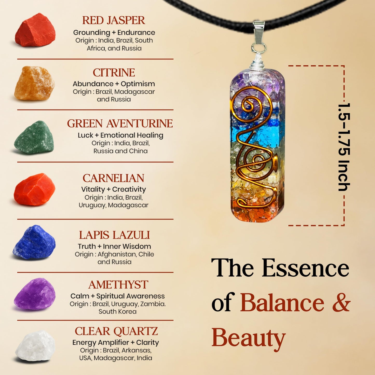 AstraVeda Crystal Tree, 7 Chakra Stones, Feng Shui, Healing Tree, Gemstones, Women Crystal Gifts, Healing Stones, Spiritual Gifts, Chakra Pyramid, Home Office Decor