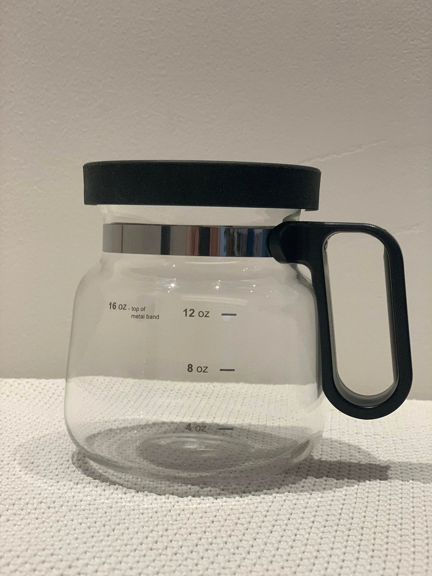 EXIGENT Coffee Glass Pot Tea Cup Mug Collectible 16 Oz Ounces (CoffeePot)