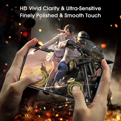 amFilm Easiest Installation OneTouch for iPhone 15 Pro Max Screen Protector [6.7 Inch] Tempered Glass + Camera Lens Protector, Auto-Alignment Tech, Bubble Free, Case Friendly, Anti-Scratch [2+2 Pack]