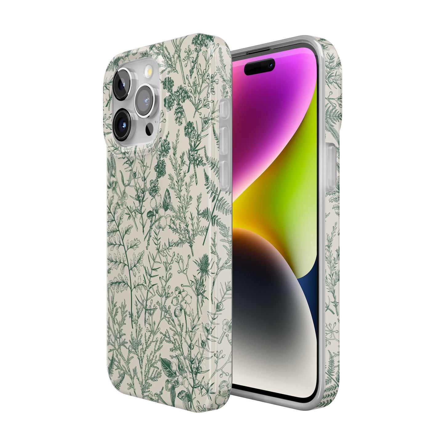 Casely iPhone 15 Pro Case | Fit Check | Neutral Checkerboard | Compatible with MagSafe | Classic Ultra Slim Design