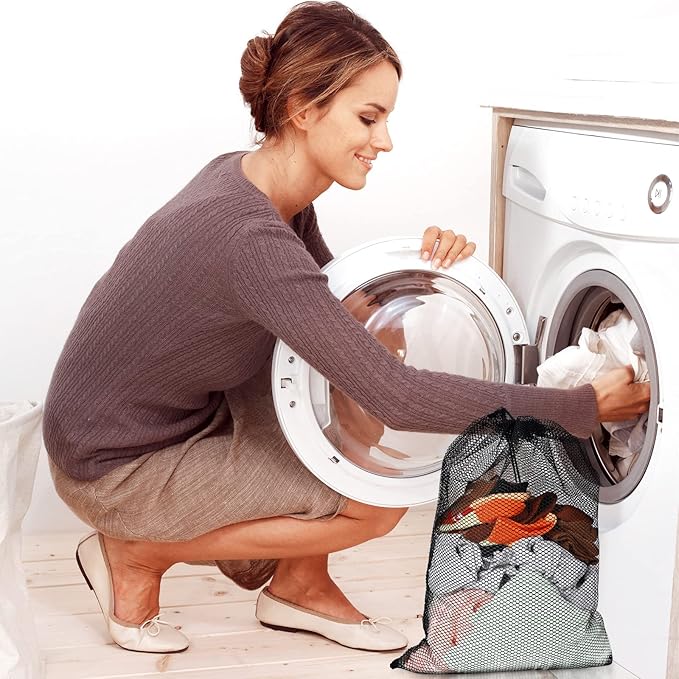 TecUnite 10 Pcs Mesh Laundry Bags