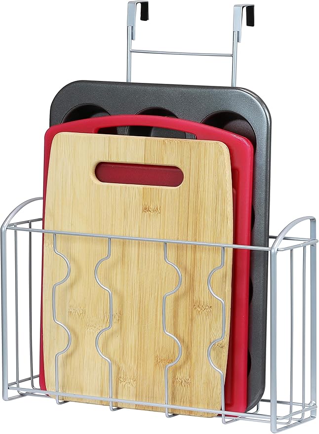 Simple Houseware Over Cabinet Door Organizer