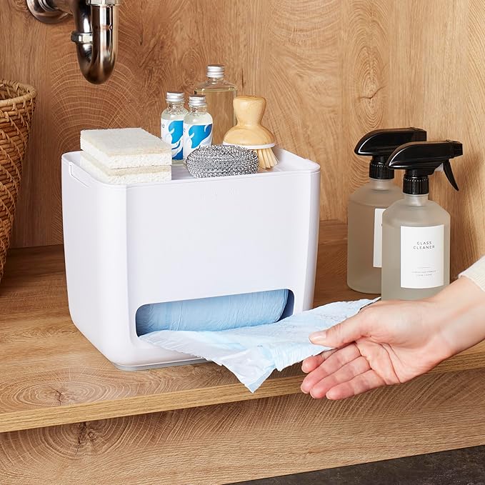 YouCopia SinkSuite Trash Bag Dispenser, Standing Garbage Bag Organizer