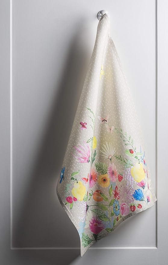 Maison d' Hermine Kitchen Towels Set of 3 100% Cotton 27.50" x 20" Reusable