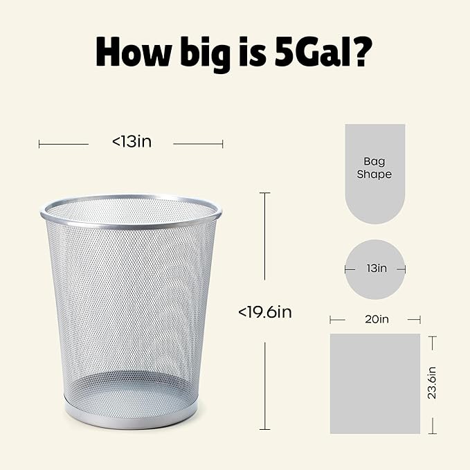 FORID Small Garbage Bags