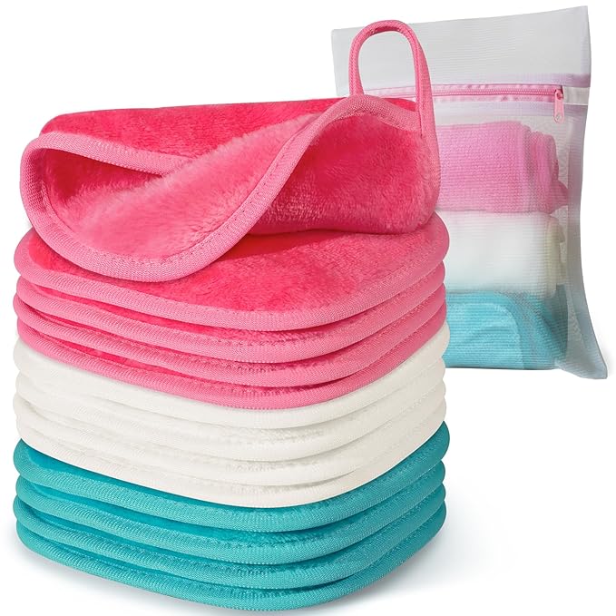 Makeup Remover Cloth, Makeup Remover Pads Microfiber Face Washcloth