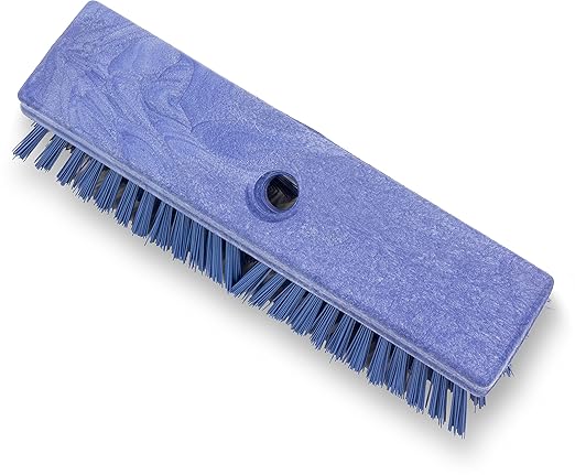 SPARTA Plastic Floor Scrub Brush, Brush Head Only, Deck Brush