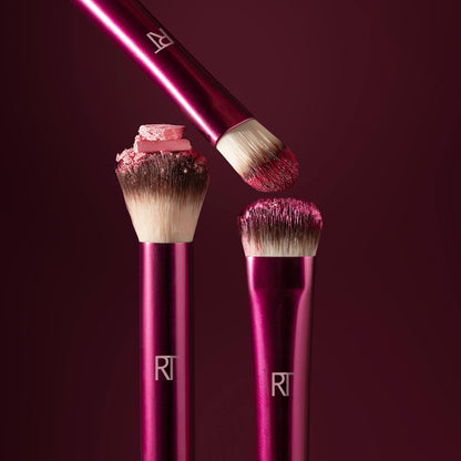 Real Techniques Cherry On Top Mini Marshmallow Puff Trio, Mini Makeup Puffs For Concealer & Foundation, Spot Correcting & Blending, Dry Use Beauty Sponge, Travel Size, Vegan & Cruelty-Free, 3 Count