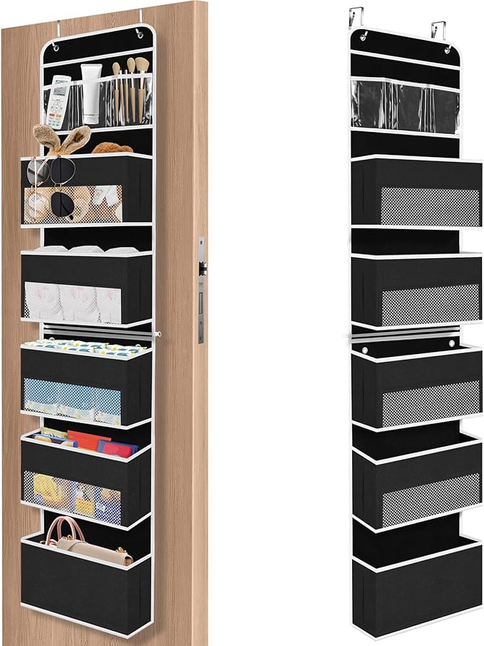 6-Tier Over The Door Organizer Hanging Storage Organizers