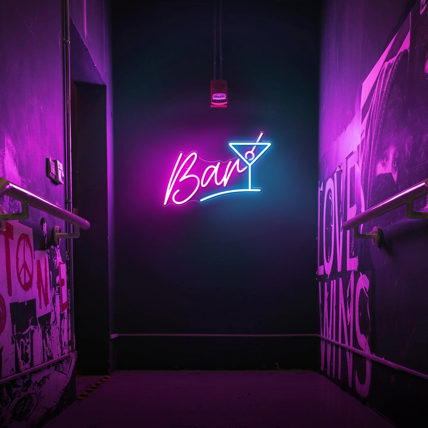 Kavaas Bar Neon Sign for Home Bar, LED Bar Sign for Man Cave Pub Cocktails Party - Best Gifts for Husband, Father, Birthday, Christmas