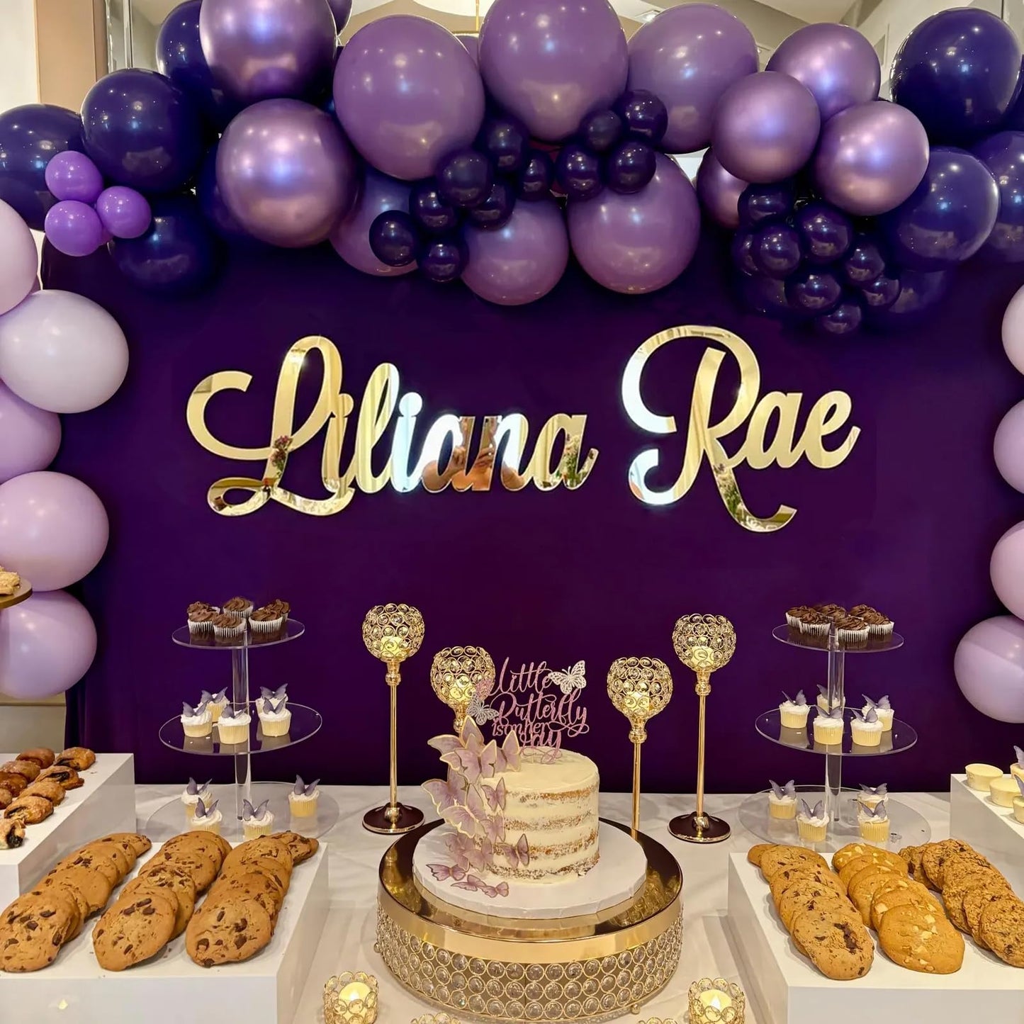 Custom Acrylic Name Sign for Nursery, Handmade 3D Laser Cut Personalized Name Mirror Sign for Wall, Home Bedroom Party Salon Birthday Gift Wedding Event