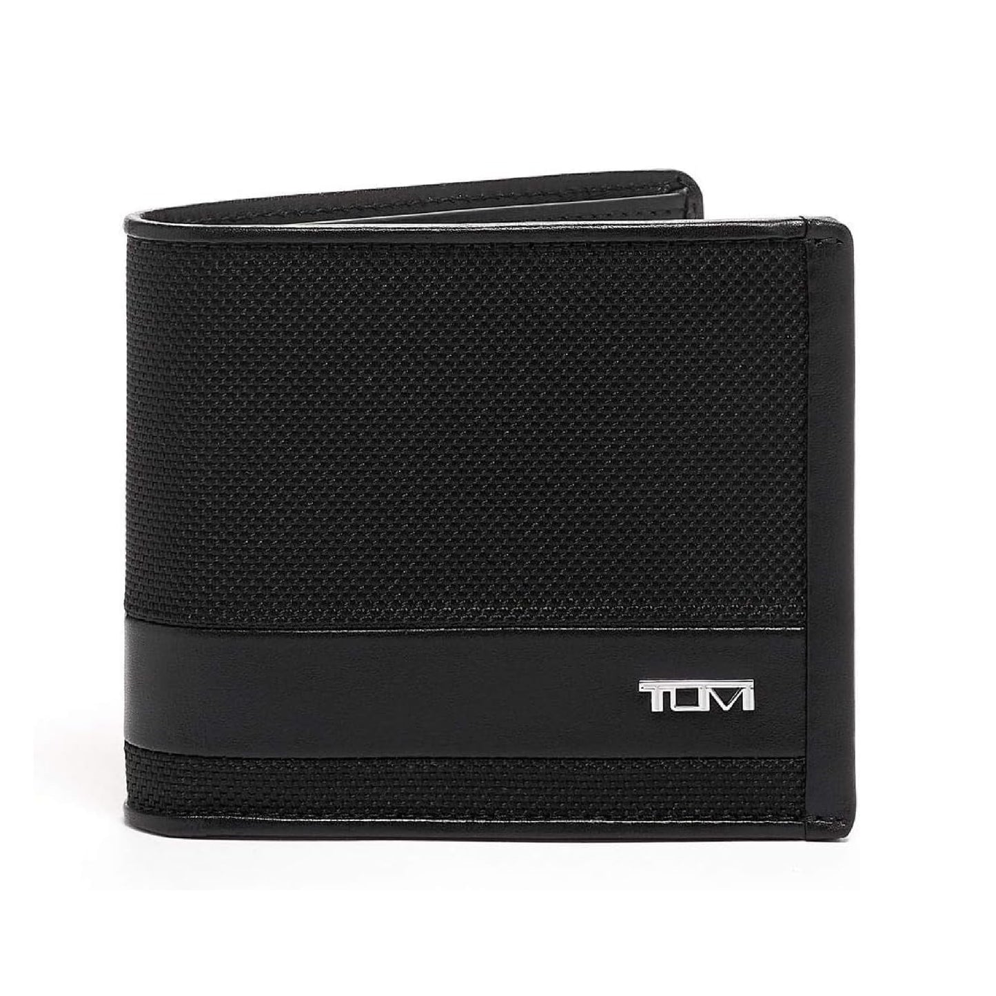 TUMI - Alpha Global Center Flip Passcase - Wallets for Men - Organized Bill Compartment & Hidden Pocket - 3.8" X 4.8" X 1.0" - Black