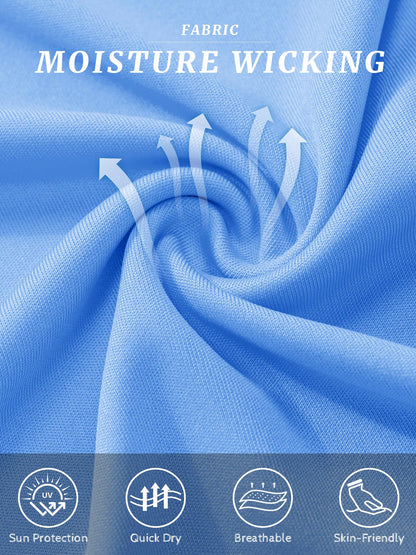 T-Shirts for Men Quick Dry Top Tee Rash Guards Running Shirt Dry Fit Lightweight Sun Shirts Gym T Shirts Active T-Shirt