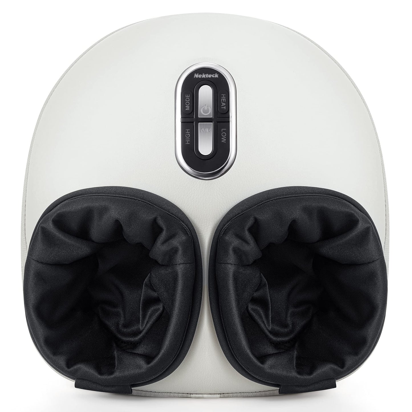 Nekteck Shiatsu Foot Massager with Heat, FSA Eligible Deep Kneading Therapy Air Compression, HSA Feet Massage Improve Blood Circulation Foot Wellness Soothing Pain Relief, Relax for Home Office Use