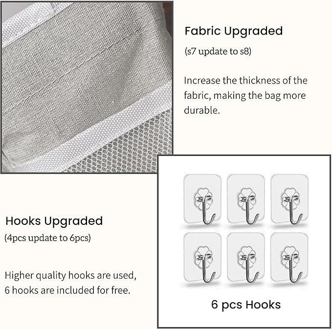 Wall Hanging Organizer Bag, Wall Hanging Storage Basket