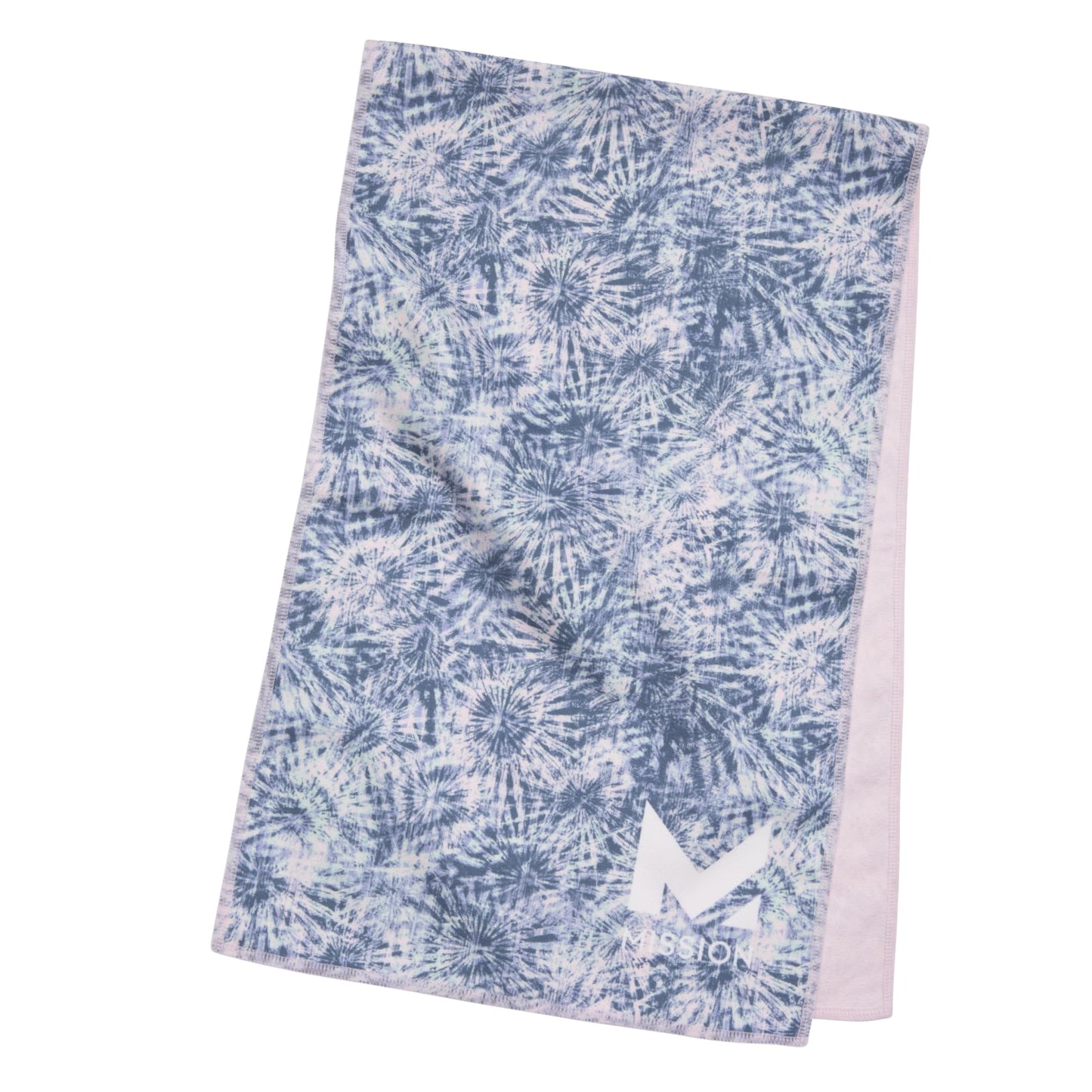MISSION Original Cooling Towel, Twist & Shout Honeydew - Soft, Durable Microfiber - Cools Up to 2 Hours - UPF 50 Sun Protection - Machine Washable