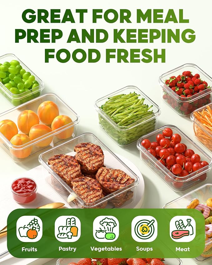 70 PCS Food Storage Containers