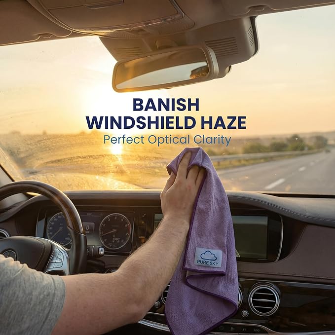 Pure-Sky Microfusion Window Thickened Magic Cleaning Cloth