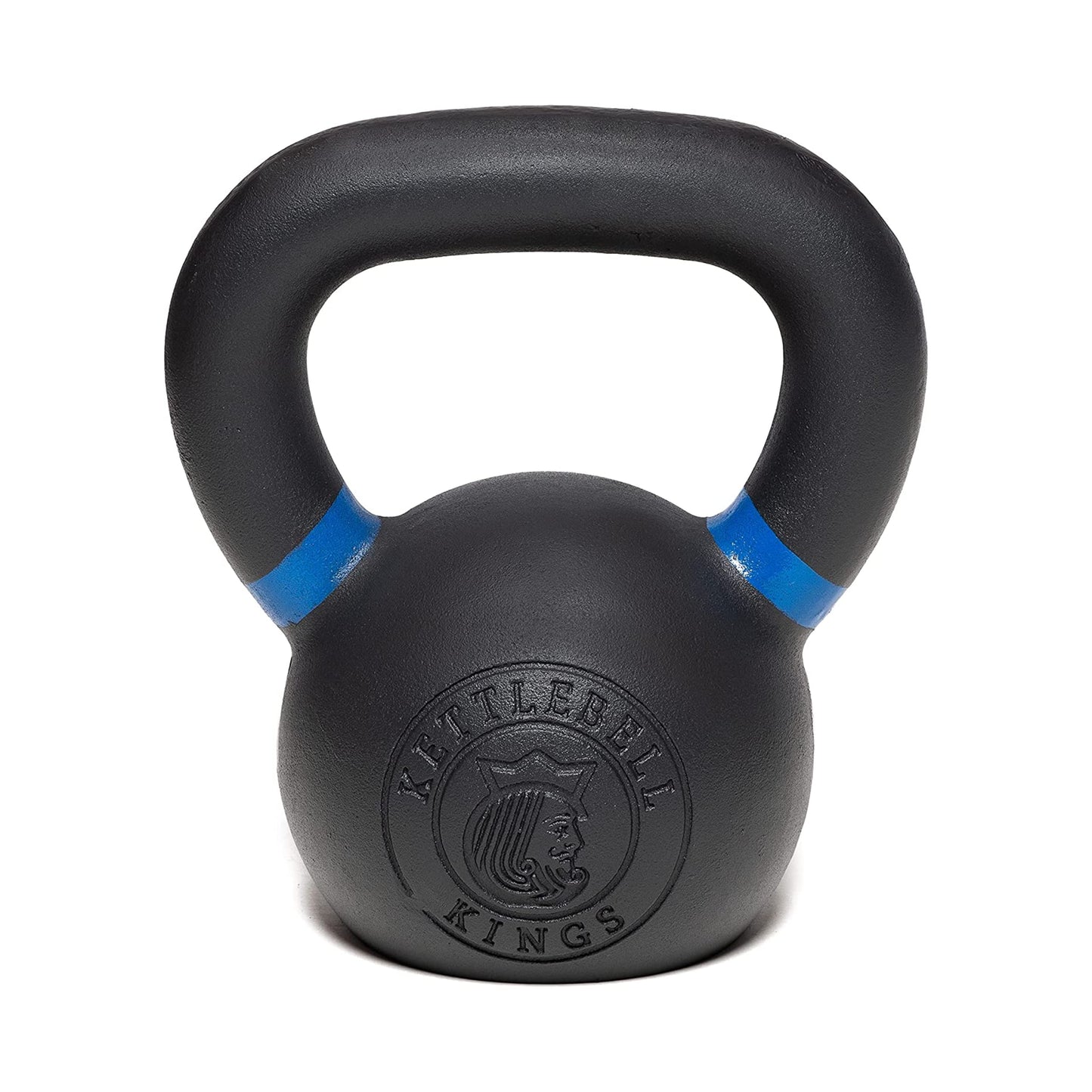 Kettlebell Kings Powder Coated Kettlebell Weights 5-90 LB | Workout Gym Equipment & Strength training sets for Women & Men | Durable Coating for Grip Strength, Rust Prevention