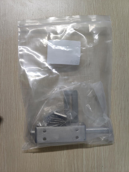 Sliding Bolt Gate Latch,Stainless Steel Latch Bolt Door Latch Lock, Bolt with Padlock Hole, Hasp Safety Clasp Hasp Barrel Bolt Sliding Latches,Stainless Steel Brushed Finish