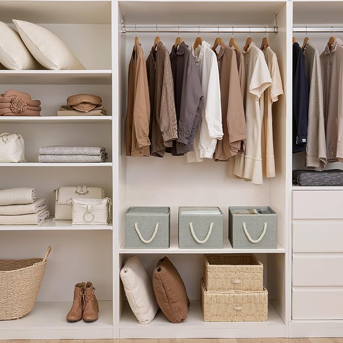 StorageWorks Storage Baskets for Shelves, Closet Organizers and Storage Bins