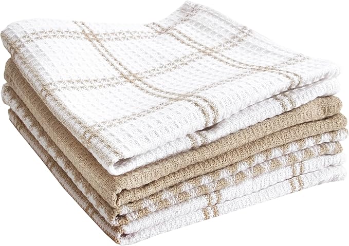 T-Fal Premium Waffle Dish Cloths: Highly Absorbent, Super Soft Long Lasting