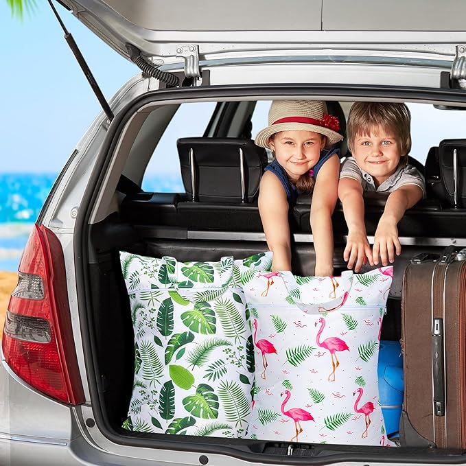2 Pcs Large Travel Laundry Bags