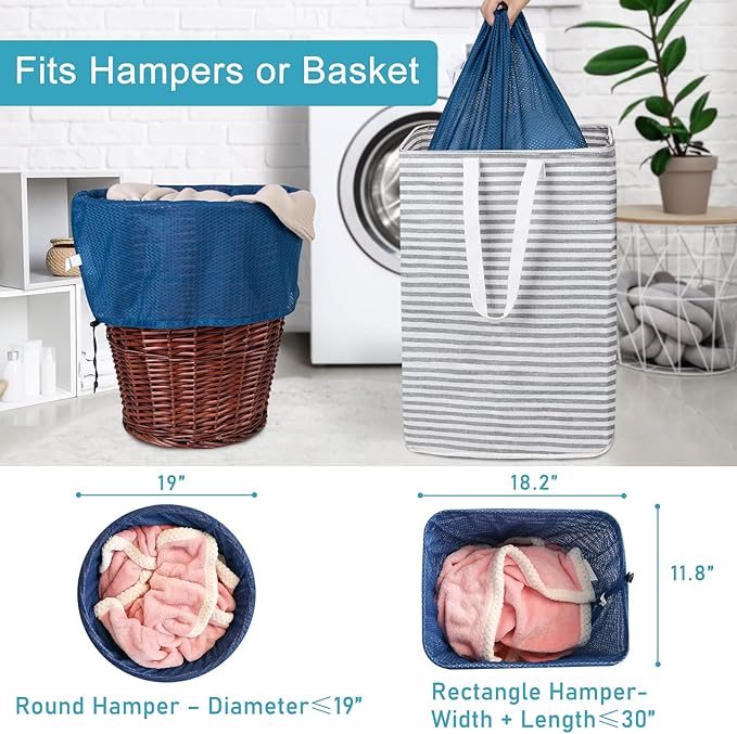 Polecasa Heavy Duty Extra Large Mesh Laundry Bags