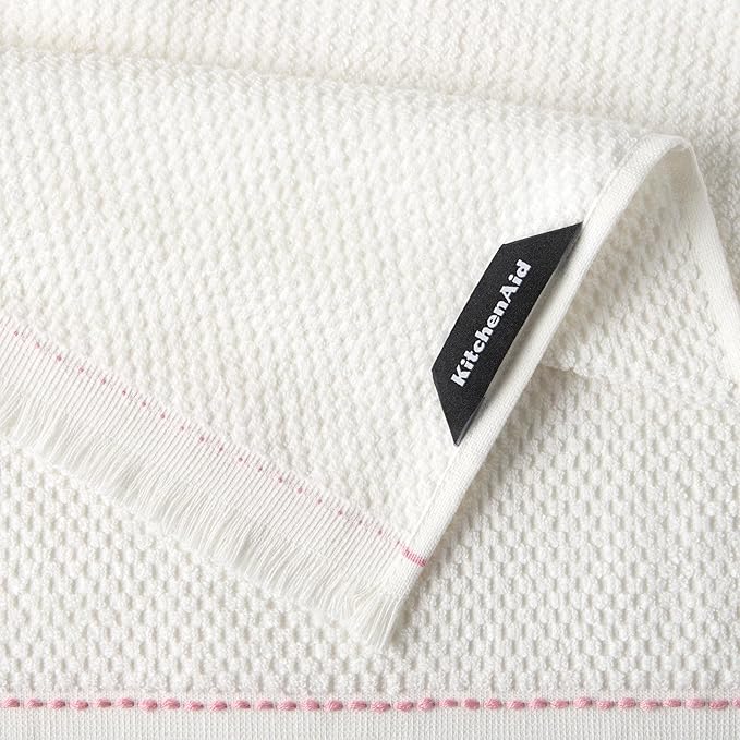 KitchenAid Gourmet Series Gridlines Kitchen Towels 3-Pack Set, 100% Cotton