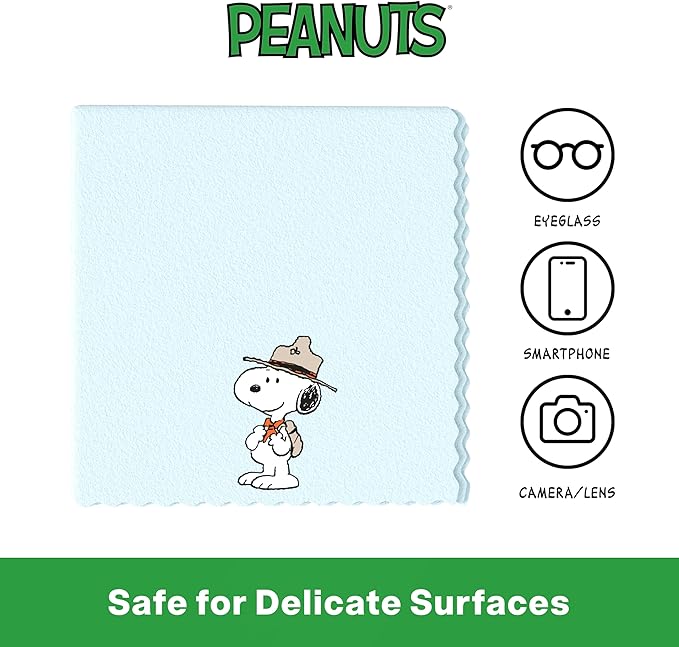 Microfiber Cloth & Glasses Wipes Lens & Glasses Cleaning Cloth