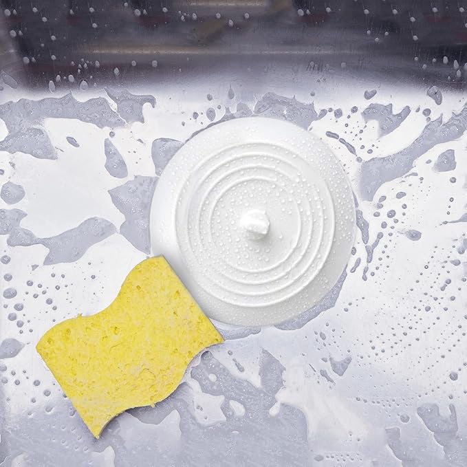 HIC Kitchen Silicone Drain Stoppers,