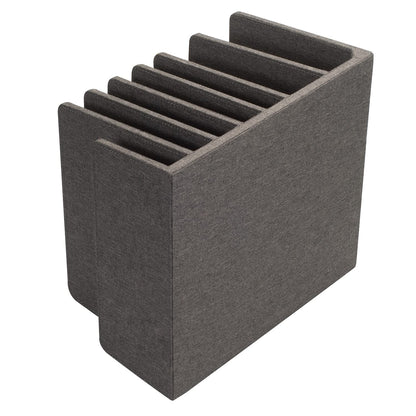 MobileVision Bamboo Device Organizer for Smartphones, Tablets and Laptops, 10 Slots