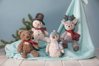 Mary Meyer Stuffed Animal Putty Collection Soft Toy, 11-Inches, Glitters Reindeer