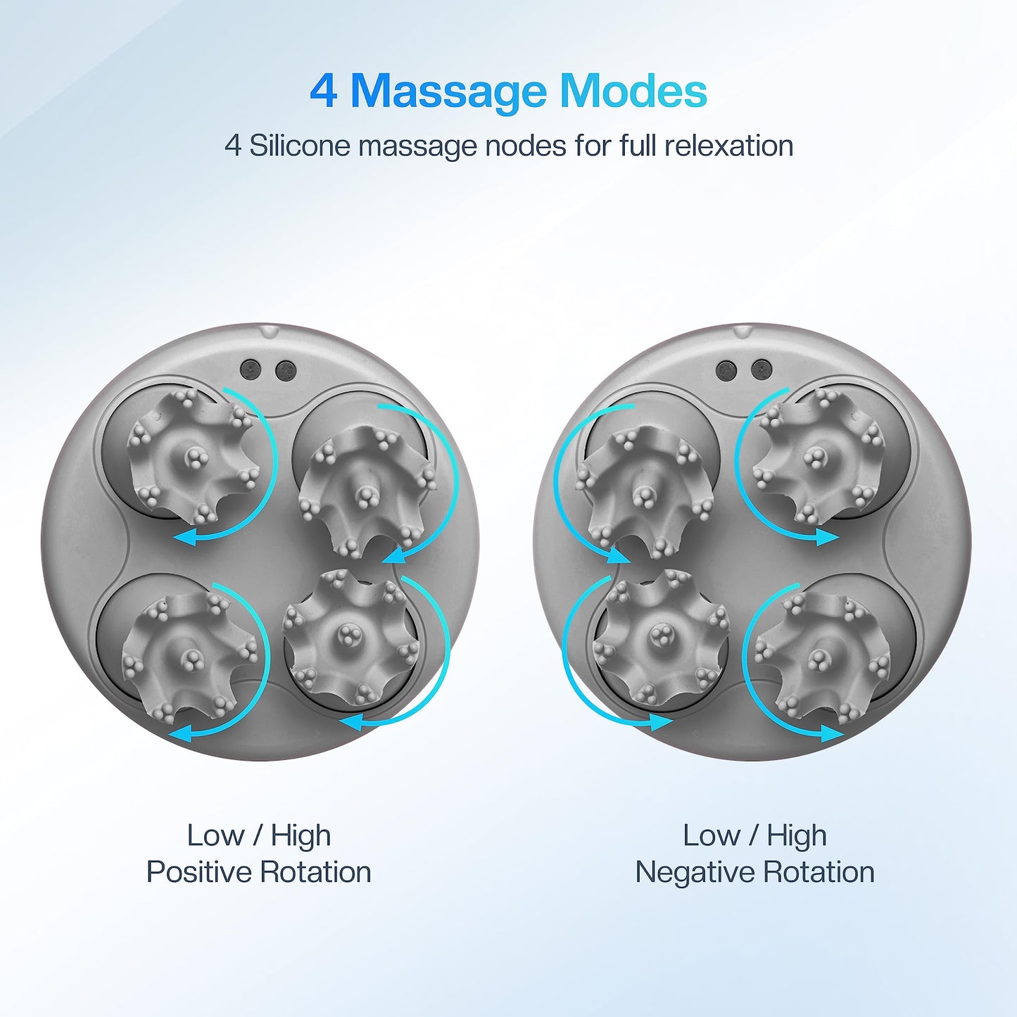 COMFIER Electric Scalp Massager with Mutlti-Modes Vibration, Portable Handheld Head Scratcher for Hair Growth,Waterproof Head Massager for Full Body,Dog Cat Massager for Deep Clean and Stress Relax