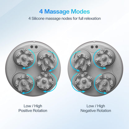 COMFIER Electric Scalp Massager with Mutlti-Modes Vibration, Portable Handheld Head Scratcher for Hair Growth,Waterproof Head Massager for Full Body,Dog Cat Massager for Deep Clean and Stress Relax