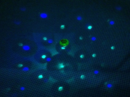 Underwater Light Show, Floating Disco Ball Lights up Your Pool