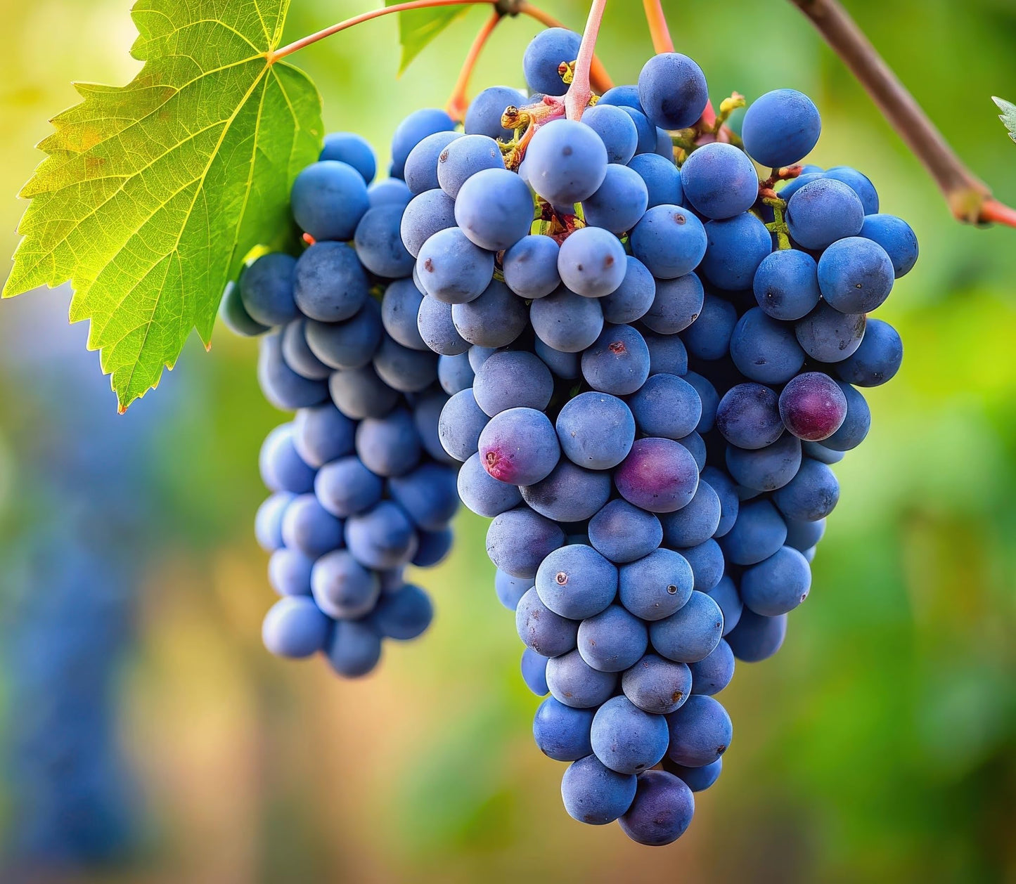 3 Concord Grapevine Live Plants – Sweet Table Grapes for Garden, Trellis, Pergola & Backyard Vineyard – Fast Growing Fruit Vine (3 Plants)