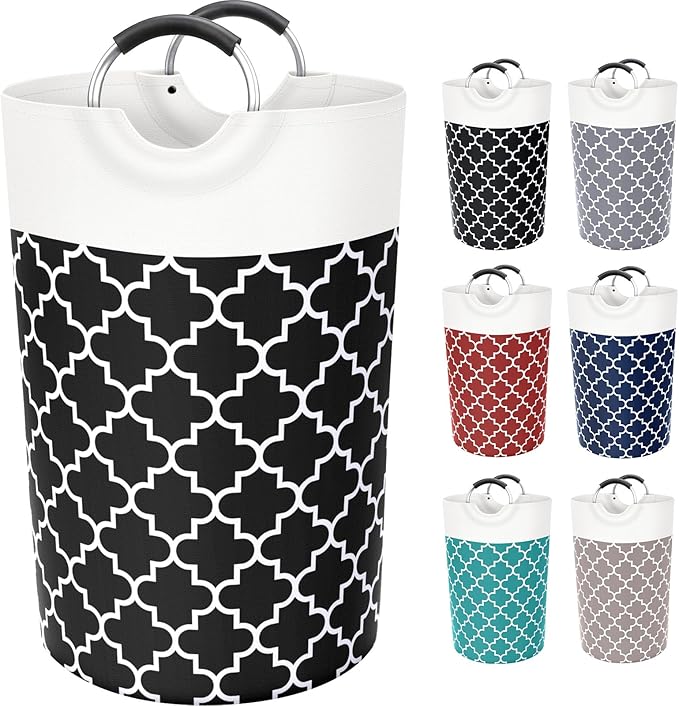 Large Laundry Basket Laundry Hamper Bag Washing Bin Clothes Bag Collapsible Tall