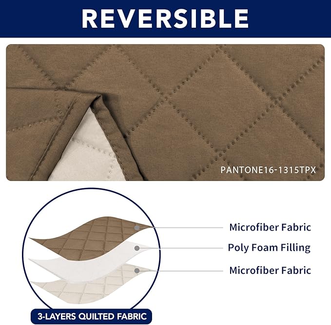 PureFit Water Resistant Reversible Sofa Covers